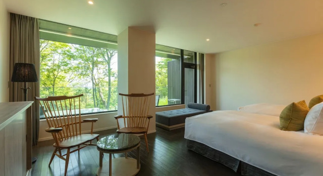 Номер Deluxe с балконом KANAYA RESORT HAKONE