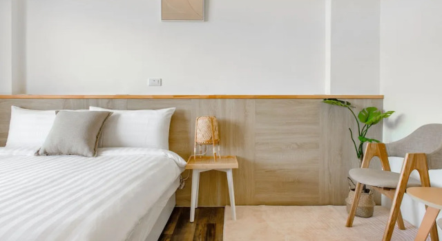 Двухместный номер Standard с балконом Taitung Yu Krung Style Easy Stay丨Caihong Shiliu丨Xifu Yuange