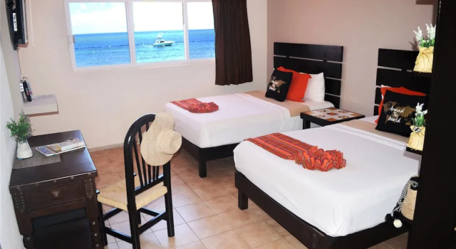 Номер Superior с видом на море Hacienda Morelos Beachfront Hotel