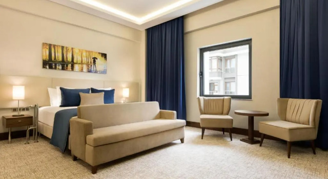 Luksusowy dwuosobowy pokój Ramada by Wyndham Yalova