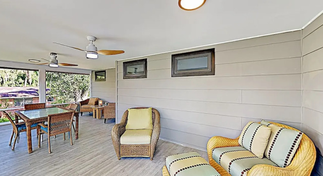 New Listing! Riverfront W/ Hot Tub & Dock 3 Bedroom Home