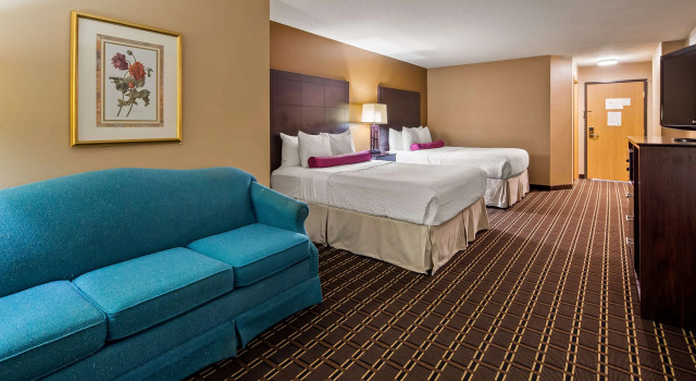 Четырёхместный номер Standard Best Western Dodgeville Inn & Suites
