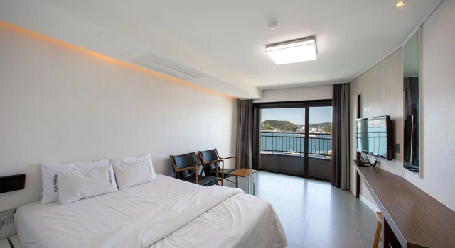 Двухместный номер Deluxe с видом на океан Carib Condo Hotel
