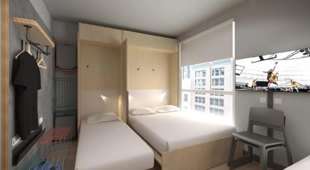 Трёхместный номер Standard ibis Budget Terminal 2 Manchester Airport by Accor