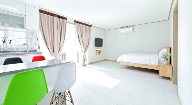 Sky Vivaldi Pension, Reserva ahora Hotel Hoteles en Seo-myeon con aparcamiento, Aparcamiento