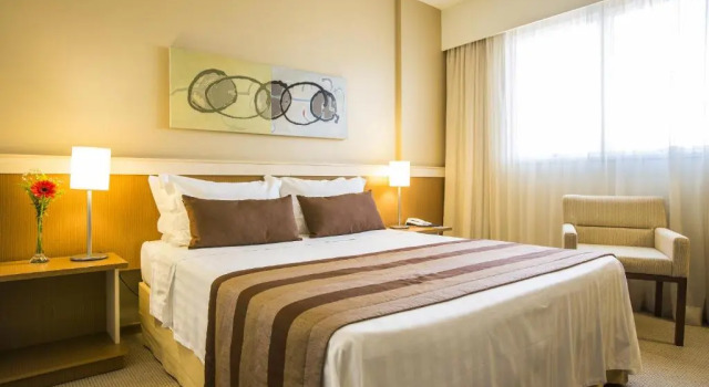 Двухместный номер Premium Astron Hotel Bauru by Nobile