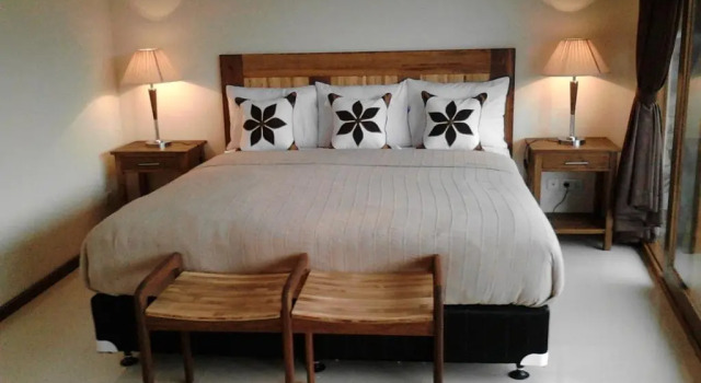 Deluxe Doppel Zimmer mit eingeschränktem Meerblick Jepara Marina Beach Bungalows