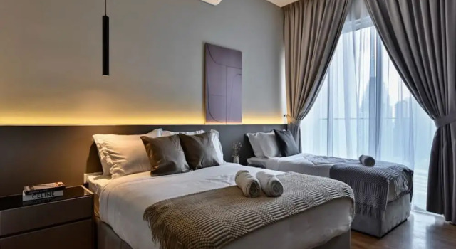 Люкс Superior OYO 90952 Quill Residences Kuala Lumpur