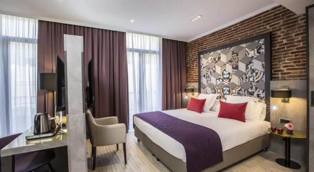Двухместный номер Deluxe Leonardo Hotel Barcelona Las Ramblas