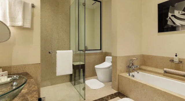 Номер Deluxe с красивым видом из окна Trident Gurgaon