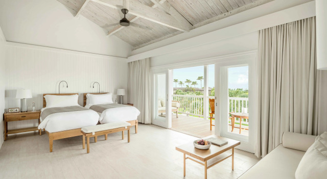 Upper Terrace Twin room COMO Parrot Cay