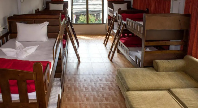 Кровать в общем номере Green Mango Guesthouse - Hostel