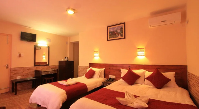 Трёхместный номер Deluxe с балконом Hotel Splendid View