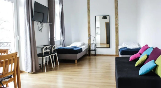 Студия с балконом Apartamenty Babina