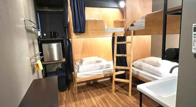 Четырёхместный номер Standard Wasabi Mita Hotel