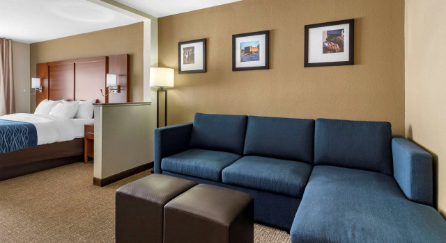 Двухместный люкс Comfort Inn & Suites Texas Hill Country