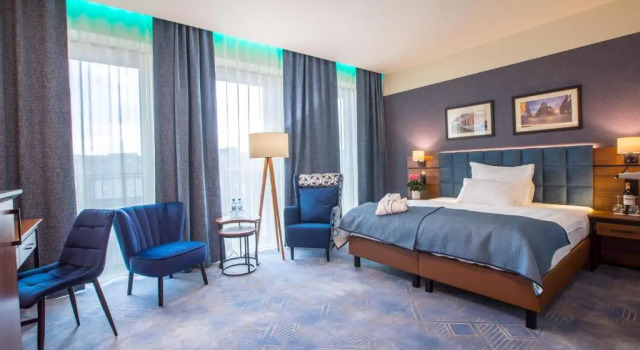 Двухместный номер Deluxe Hotel Diament Plaza Katowice