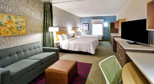 Четырёхместная студия Home2 Suites By Hilton Frankfort