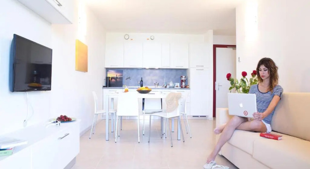 Апартаменты с 2 комнатами с балконом Residence al Bosco