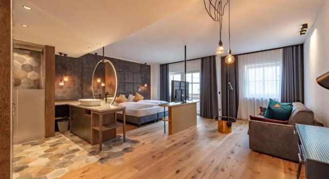 Номер Premium Hotel Goldene Traube