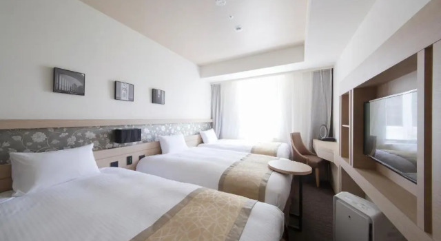 Трёхместный номер Standard Hotel Keihan Yodoyabashi