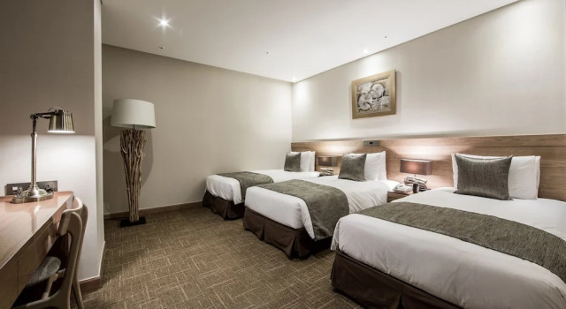 Трёхместный номер Inside - No Window Golden Seoul Hotel