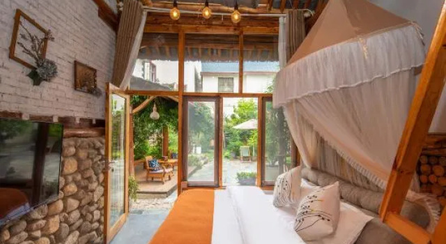 Люкс Deluxe Ganlu·Cozy Travel Garden Homestay (Gucheng North Gate)