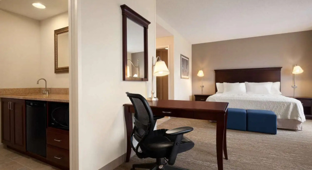 Двухместный люкс Hampton Inn & Suites Washington-Dulles International Airport