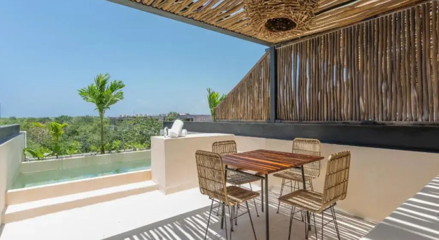 Двухместный номер Deluxe Kuukum Tulum Hotel