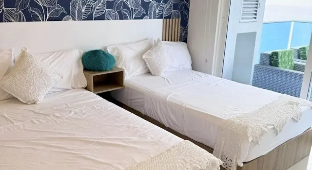 Апартаменты с 3 комнатами с балконом и с видом на море Resort de Reserva del Mar