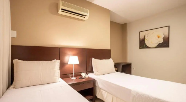 Двухместный номер Standard с балконом Hotel Plaza Norte