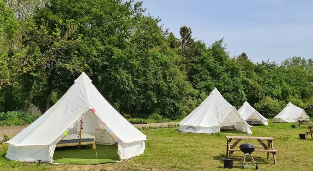 7 Meter Bell Tent - Up to 10 Persons Glamping
