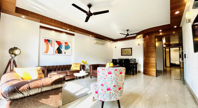 Bluo Modern 3Bhk M Block - Balcony, Parking, Забронировать Отель Грейтер-Кайлаш 1 
