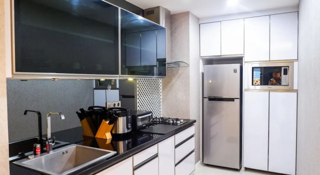 Номер Standard Furnished 1BR City View Casa Grande Apartment
