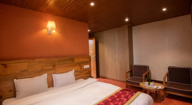 Двухместный номер Deluxe c 1 комнатой с видом на сад Everest Manla Resort