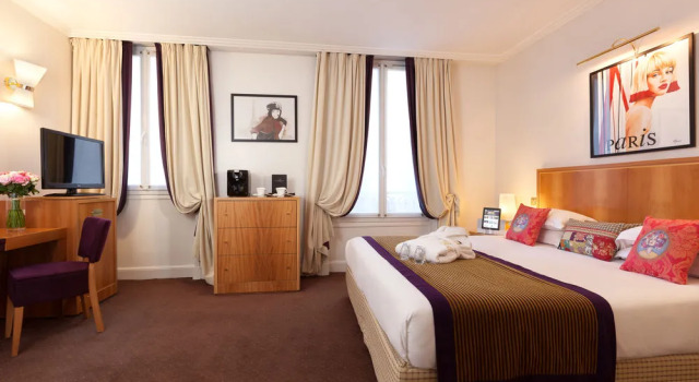 Трёхместный номер Standard Hôtel LOrmaie & Spa