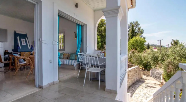 Апартаменты с 2 комнатами с видом на море Paxos Blue