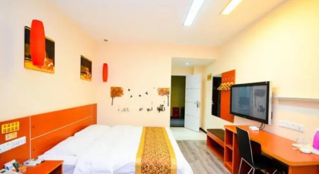 Двухместный номер Standard Thank Inn Plus Hotel Suqian Siyang Renmin Road