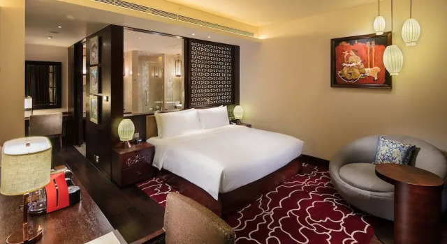 Двухместный номер Standard с балконом Hilton Linzhi Resort