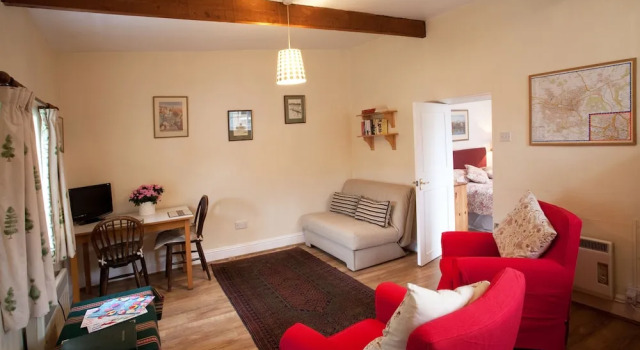 Двухместный коттедж с видом на сад The Cottage at Weston Lawn