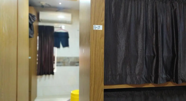Кровать в общем номере Super Dormitory AC DELUXE
