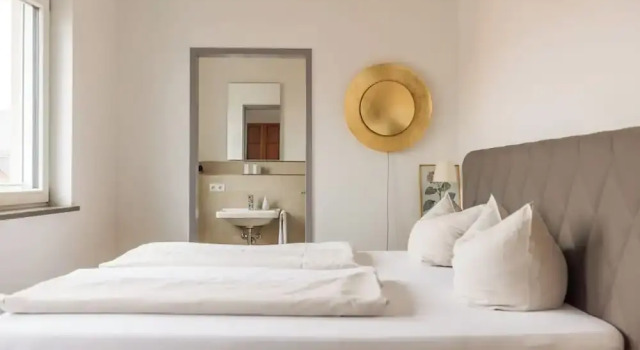 Двухместные апартаменты Deluxe с балконом и с видом на город Hotel Freischütz Apartments