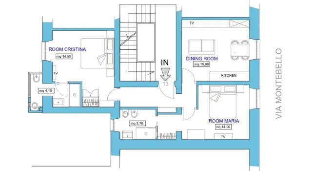 Апартаменты Casa Sciunzi - Elegant guest house in Rome Termini