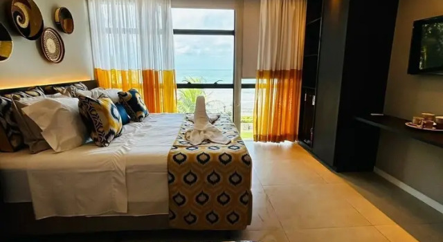 Номер Deluxe Pousada de Charme Refugio da Villa - Pé na Areia