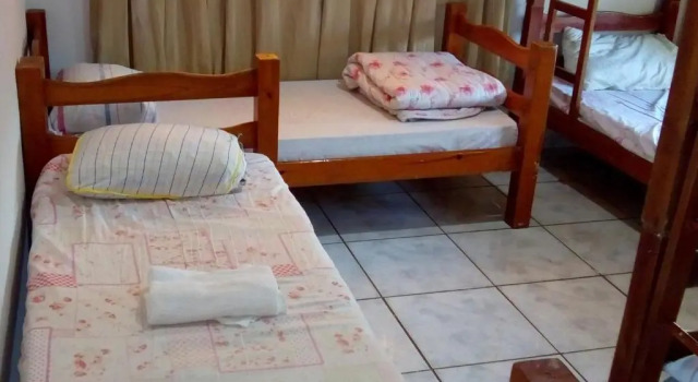 Кровать в общем номере (мужской номер) Atlantic Hotel - Campo Grande