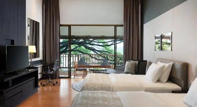 Двухместный номер Guest с балконом и с видом на сад Le Meridien Chiang Rai Resort, Thailand