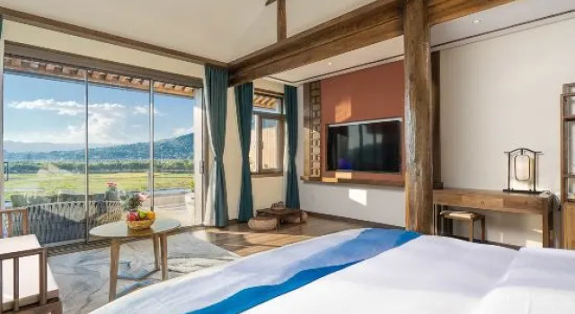 Люкс Tengchong Yunxi panoramic Hot Spring Guesthouse