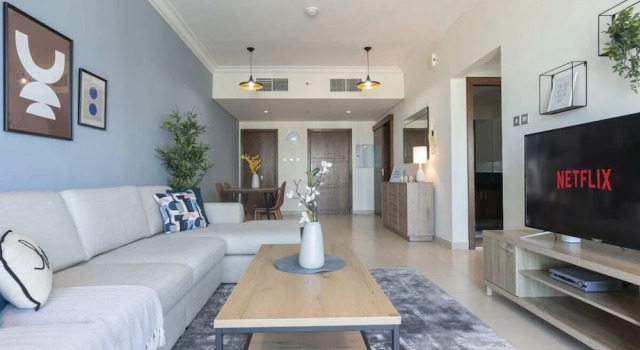 Stylish & Ideal Apartment in Downtown!, Забронировать Апартаменты/квартира Даунтаун Дубай , рядом с Дубайский аквариум