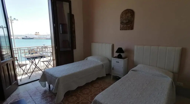Standard Familie Zimmer mit Balkon und mit Meerblick B&B Belveliero - Il Capitano