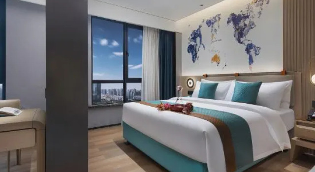 Люкс с видом на город Kyriad Marvelous Hotel (Hunan Financial Center)